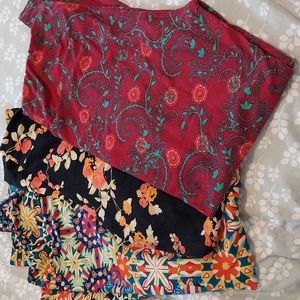 Lularoe leggings Tall and curvy floral